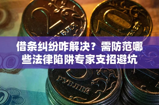 武汉借条纠纷咋解决？需防范哪些法律陷阱专家支招避坑