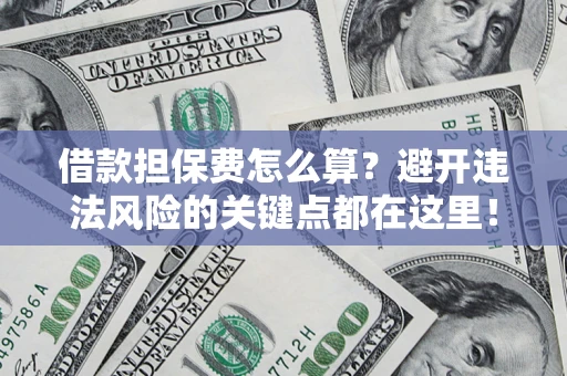 武汉借款担保费怎么算？避开违法风险的关键点都在这里！