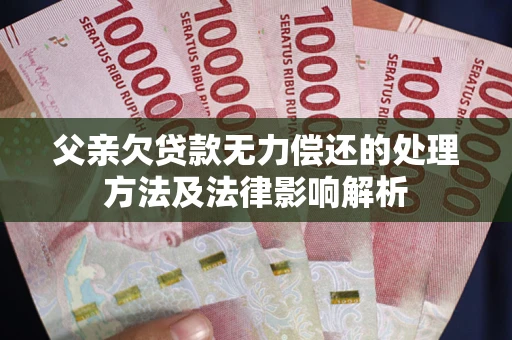 武汉父亲欠贷款无力偿还的处理方法及法律影响解析