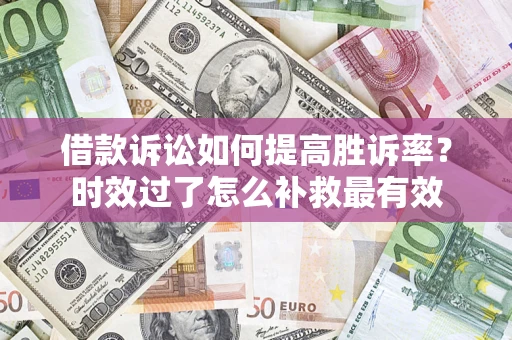 武汉借款诉讼如何提高胜诉率？时效过了怎么补救最有效
